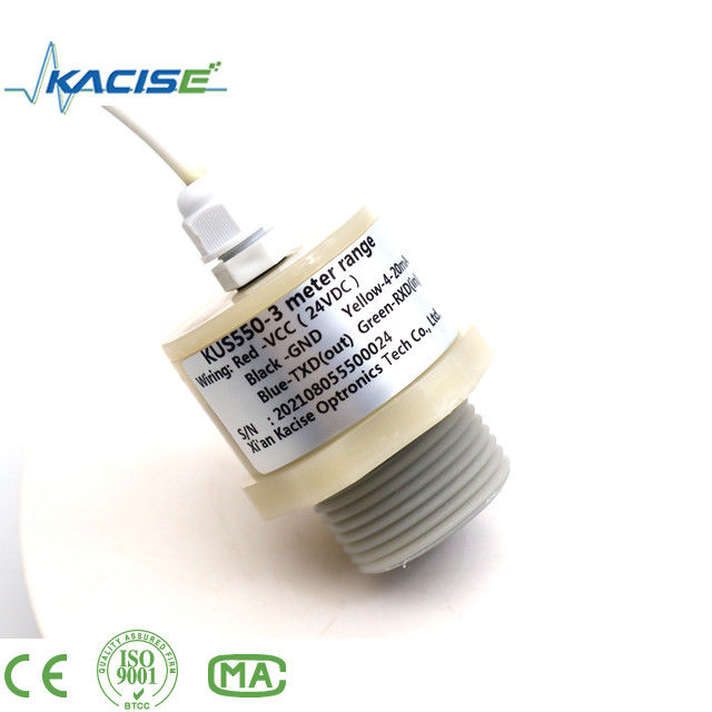 RS485 đầu ra IP68 chống nước chống ăn mòn PTFE cảm biến mức độ siêu âm KUS550