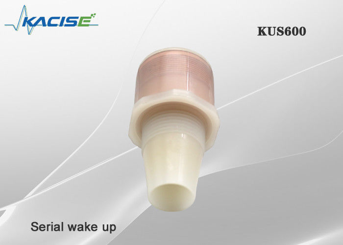 KUS600 IP68 cảm biến độ nước siêu âm chống nước với phạm vi 0,6m-5m và vỏ PVDF