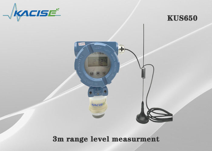 KUS650A 3m Range Wireless Ultrasonic Level Sensor với bảo vệ IP68 và đầu ra 4G / Lora / GPRS / NB để đo mức chất lỏng