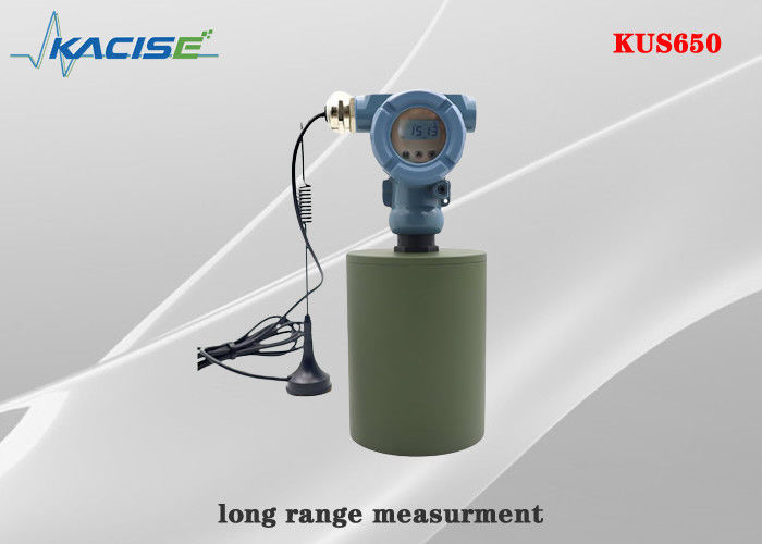 KUS650 Bộ cảm biến mức độ siêu âm không dây với 4G / Lora / GPRS / NB IP68 chống nước và phạm vi đo 30m