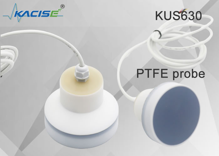 PTFE / PVC phạm vi 15m đầu ra RS485 hoặc 0 ~ 5V cảm biến độ nước siêu âm không dây