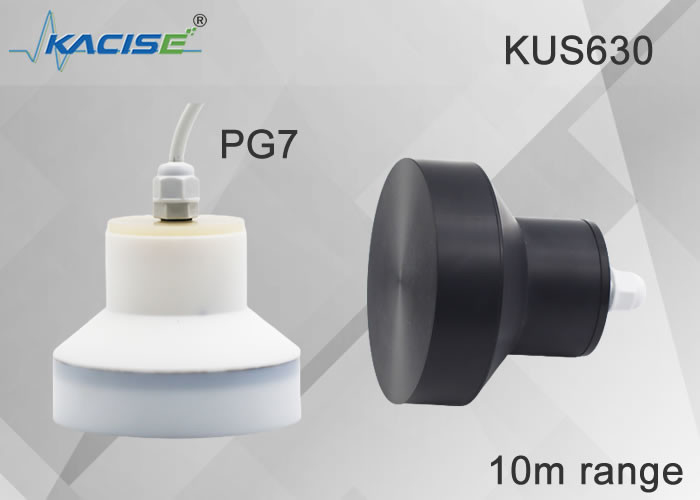 PTFE / PVC phạm vi 15m đầu ra RS485 hoặc 0 ~ 5V cảm biến độ nước siêu âm không dây