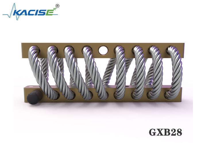 SS304 Máy cách ly rung dây cáp với tần số cộng hưởng 5-10Hz và cách ly ba mặt phẳng cho thiết bị máy công cụ