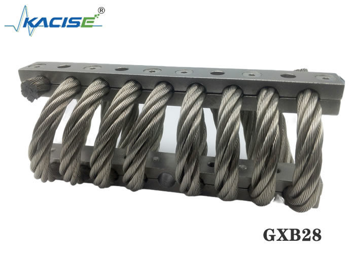 SS304 Máy cách ly rung dây cáp với tần số cộng hưởng 5-10Hz và cách ly ba mặt phẳng cho thiết bị máy công cụ