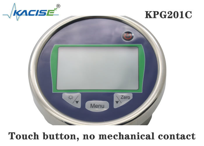 KPG201C Nút chạm Không tiếp xúc cơ khí Máy đo áp suất kỹ thuật số với máy ghi dữ liệu và độ chính xác cao 0.02%