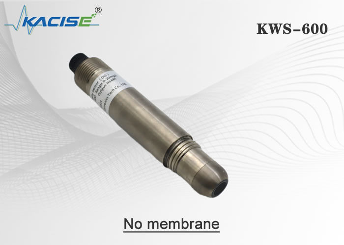 KWS-600 Bộ cảm biến oxy hòa tan tia huỳnh quang trực tuyến không có màng không có chất điện giải RS485 Modbus Output và chống nước IP68