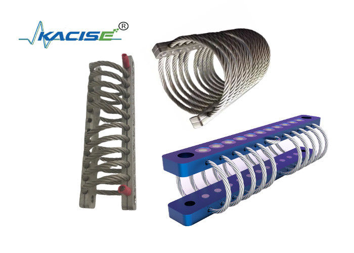 Máy cách ly dây thép chống ăn mòn với phạm vi tải 3,5-2000KG và tần số tự nhiên 7Hz-15Hz cho máy móc công nghiệp