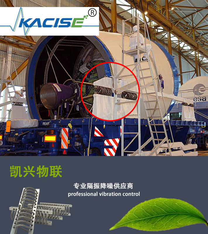 Bộ cách ly dây xoắn ốc chống sốc với khả năng hấp thụ năng lượng và độ cứng phi tuyến chống ăn mòn