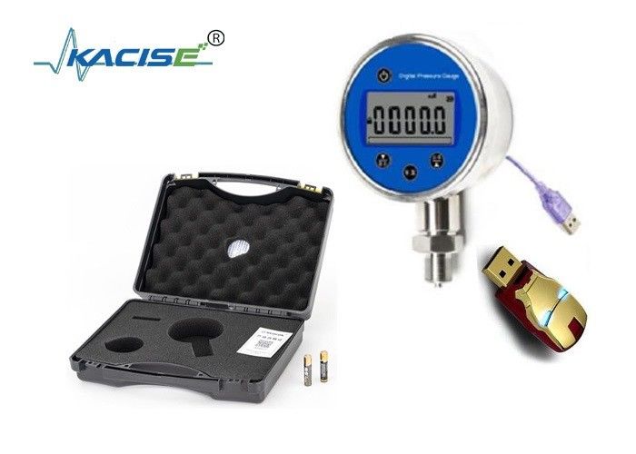 Độ chính xác cao 0,02% máy đo áp suất kỹ thuật số với bảo vệ IP66 và lưu trữ kỹ thuật số cho 11000 điểm dữ liệu