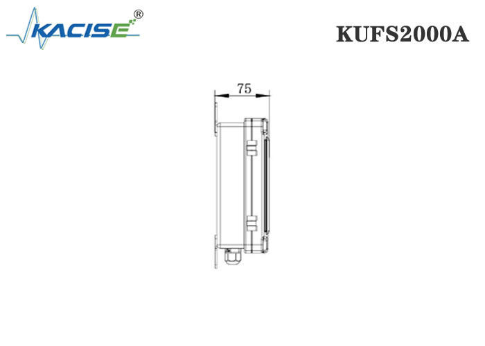 Máy đo lưu lượng siêu âm gắn tường với phép đo hai chiều cho ống DN32-DN6000
