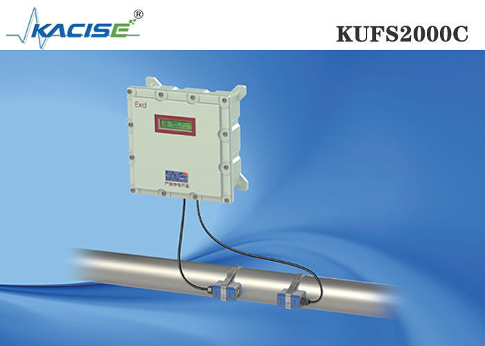 KUFS2000C Clamp chống nổ trên máy đo lưu lượng siêu âm với phép đo hai chiều cho ống DN32-DN6000
