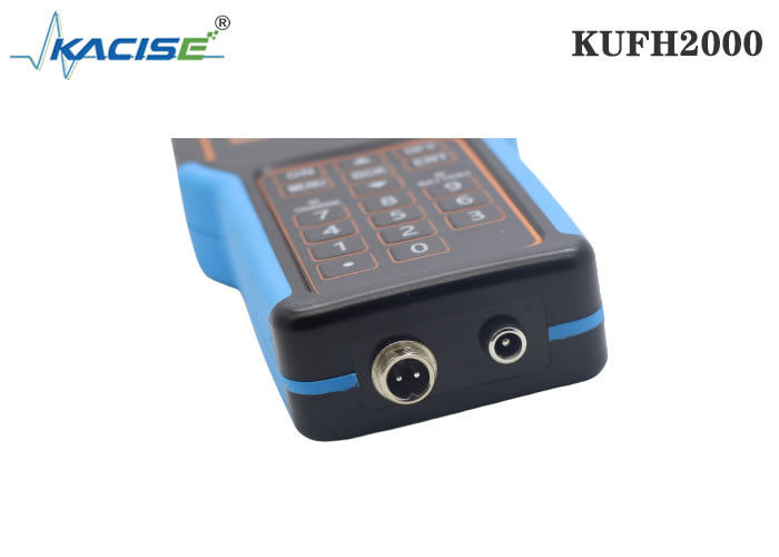 KUFH2000B Máy đo lưu lượng siêu âm cầm tay với chức năng thẻ SD cho ống DN15-DN6000 và độ chính xác ± 1%
