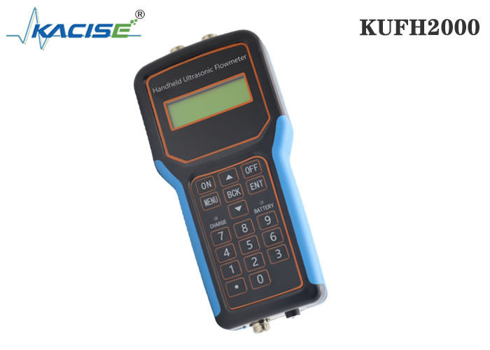 KUFH2000B Máy đo lưu lượng siêu âm cầm tay với chức năng thẻ SD cho ống DN15-DN6000 và độ chính xác ± 1%