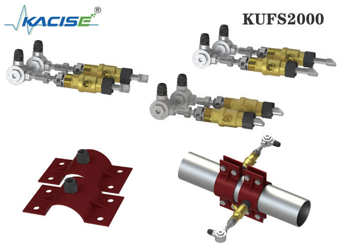 KUFF2000 Máy đo dòng chảy siêu âm cố định với độ chính xác ± 1% cho kích thước ống DN50-DN6000 và đo lường hai chiều