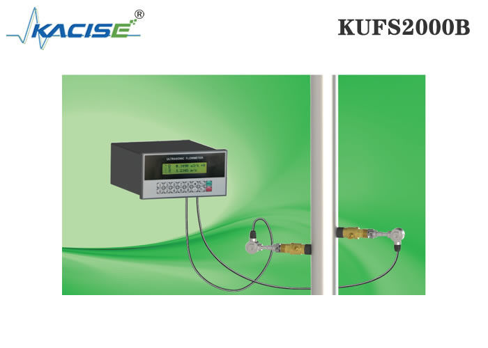 KUFS2000B Panel Mount Insertion Ultrasonic Flow Meter với độ chính xác ± 1% cho ống DN50-DN6000 và RS485 MODBUS Interface