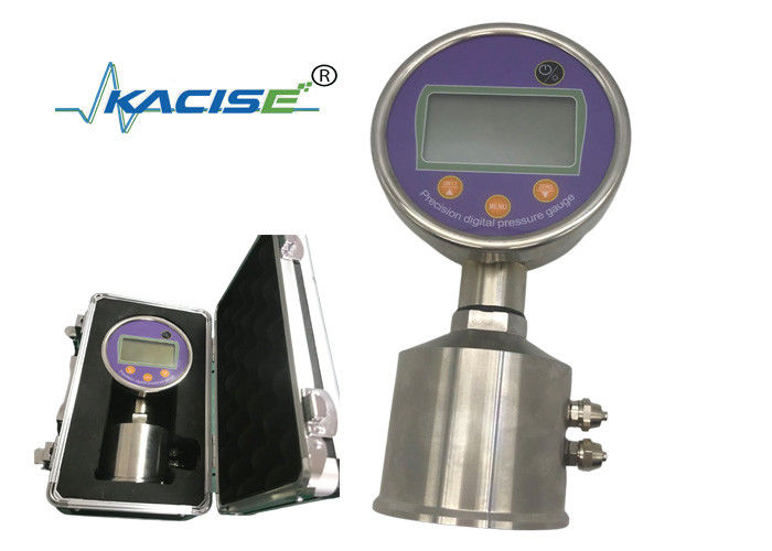 Máy đo áp suất dầu kỹ thuật số 24VDC với độ chính xác 0,1% pin lithium sạc lại và giới hạn ghi dữ liệu 50000