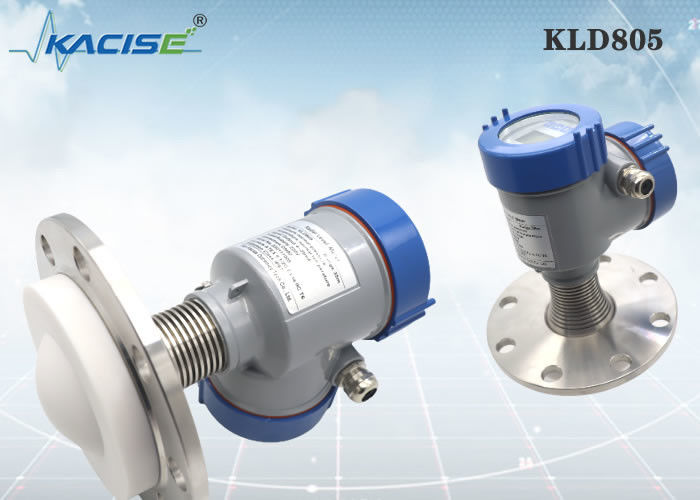 KLD805 80GHz Flanges Mounting Radar Level Transmitter cho môi trường nhiệt độ cao và áp suất cao với PTFE chống ăn mòn