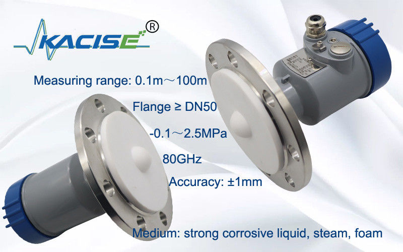 Máy phát mức radar tần số có thể điều chỉnh OEM 80GHz với Exia IIC T6 Ga/Exd ia IIC T6 Gb Chống cháy nổ và bảo vệ IP67
