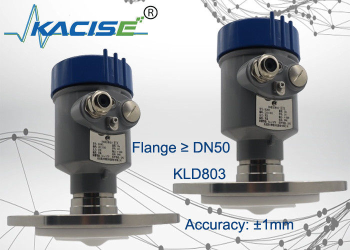 KACISE OEM 80GHz Radar Level Sensor với đầu ra 4-20mA và bảo vệ IP67 cho phép đo cấp cao