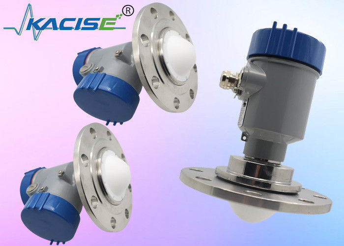 Bộ cảm biến mức radar FMCW 80GHz của Kacise OEM với phạm vi 100m và thiết kế chống ăn mòn cho xe chứa hóa chất