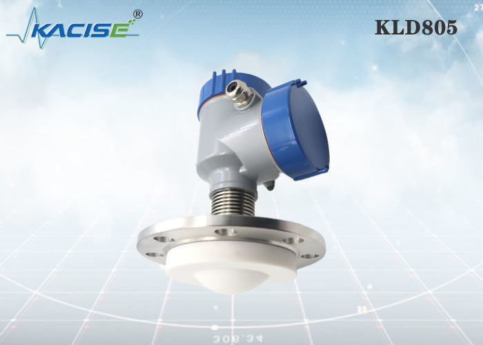 KLD805 Radar Level Sensor 80GHz với LCD Debug và ăng-ten PTFE để đo chất lỏng ăn mòn
