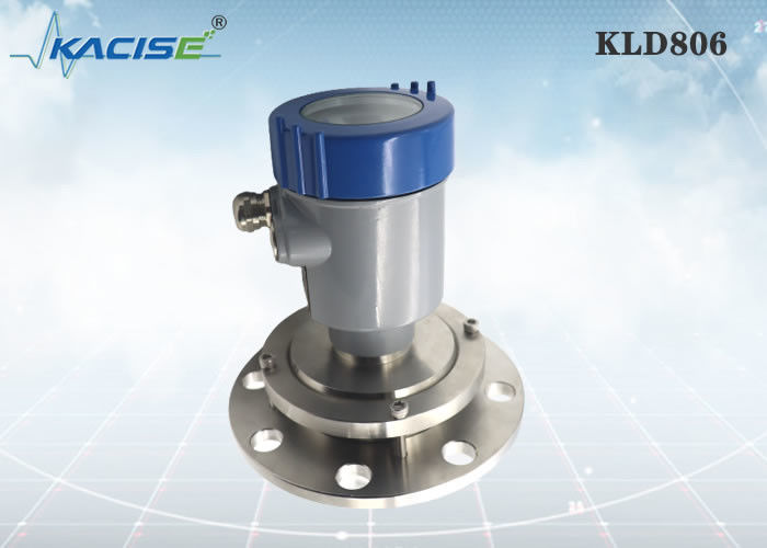 Cảm biến mức radar FM KLD806 80G với gắn mặt bích tần số 80GHz và ăng-ten PTFE cho silo xi măng