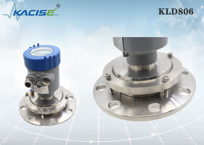 KLD806 80GHz Radar Level Sensor với chức năng thanh lọc cho ứng dụng bụi mạnh trong silo bột