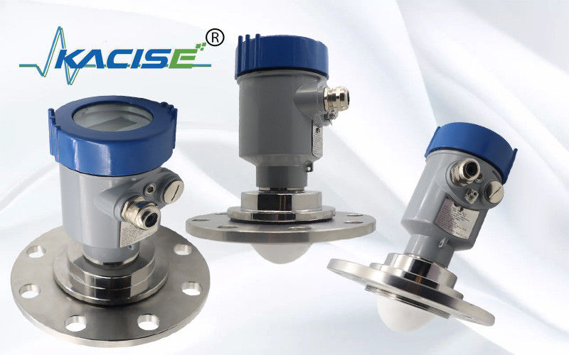 Máy phát mức radar FMCW 60m OEM với tần số 80GHz và Exia IIC T6 Ga/Exd ia IIC T6 Gb Chống cháy nổ cho bể nước