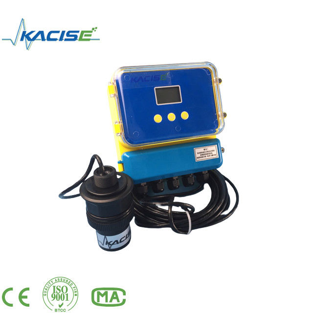 Cảm biến mức siêu âm với vỏ thép không gỉ bảo vệ IP67 và phạm vi đo 60m cho nước thải và bể ngầm