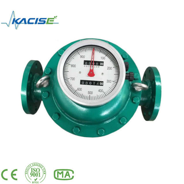 Máy đo lưu lượng bánh răng hình bầu dục dạng lỏng có độ nhớt cao với màn hình kỹ thuật số và độ chính xác 0,5%