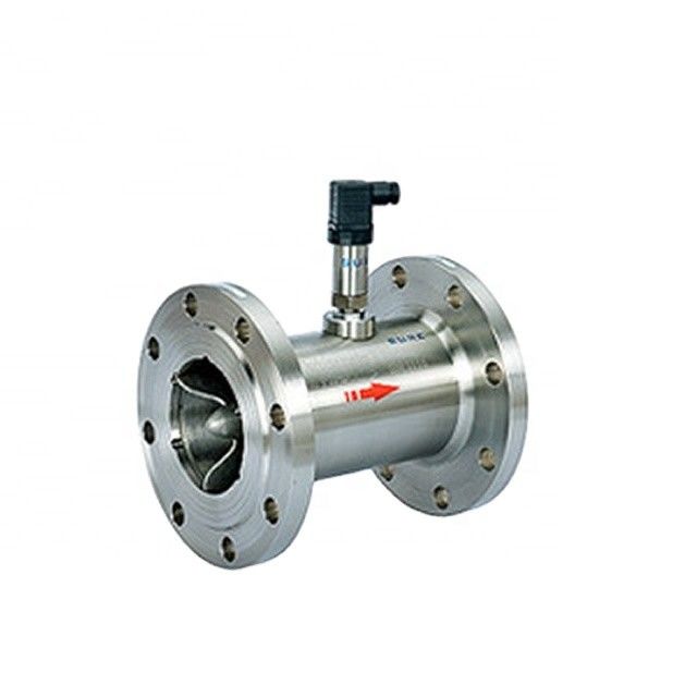 Máy đo lưu lượng tuabin SS316 chính xác cao với đầu ra 4-20mA cho dầu nhiên liệu và đo số