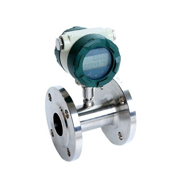 Máy đo lưu lượng tuabin có độ chính xác cao ± 0,2% cho nhiên liệu diesel và dầu với vật liệu SS304/SS316 và đầu ra 4-20mA
