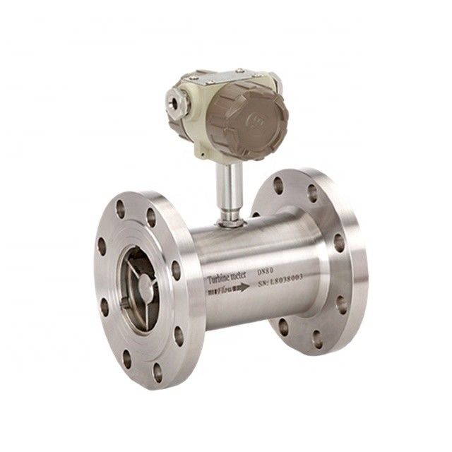 Máy đo lưu lượng vệ sinh với vật liệu SS304/SS316 và độ chính xác ± 0,2% cho kết nối kẹp máy đo lưu lượng tuabin loại thực phẩm