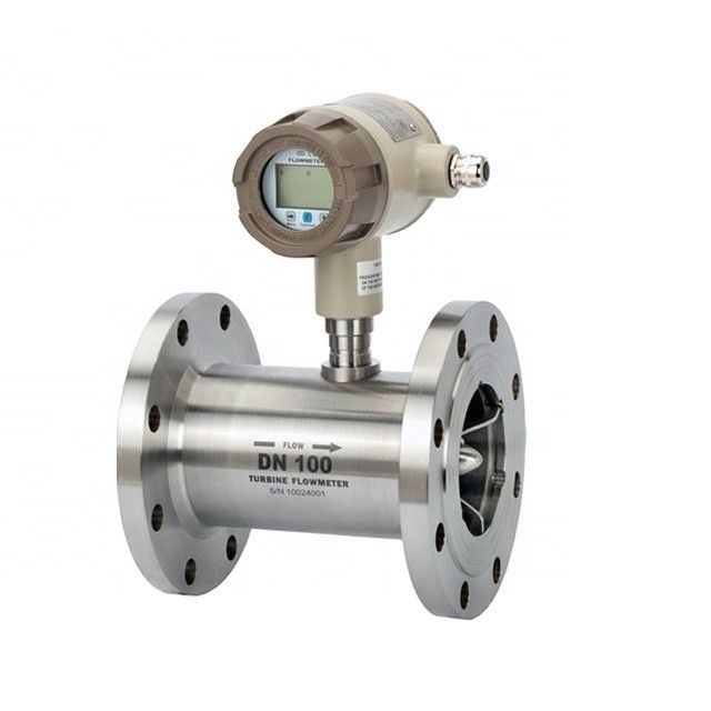 Máy đo lưu lượng vệ sinh với vật liệu SS304/SS316 và độ chính xác ± 0,2% cho kết nối kẹp máy đo lưu lượng tuabin loại thực phẩm