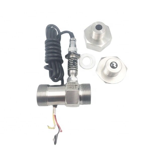 Máy đo lưu lượng tua-bin SS304/SS316 chính xác cao với kết nối sợi / sợi / vệ sinh cho nước trái cây và bia