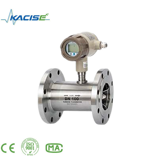 Máy đo lưu lượng tua-bin chính xác cao ± 0,2% với vật liệu SS316L và bảo vệ IP65 cho rượu xăng dầu