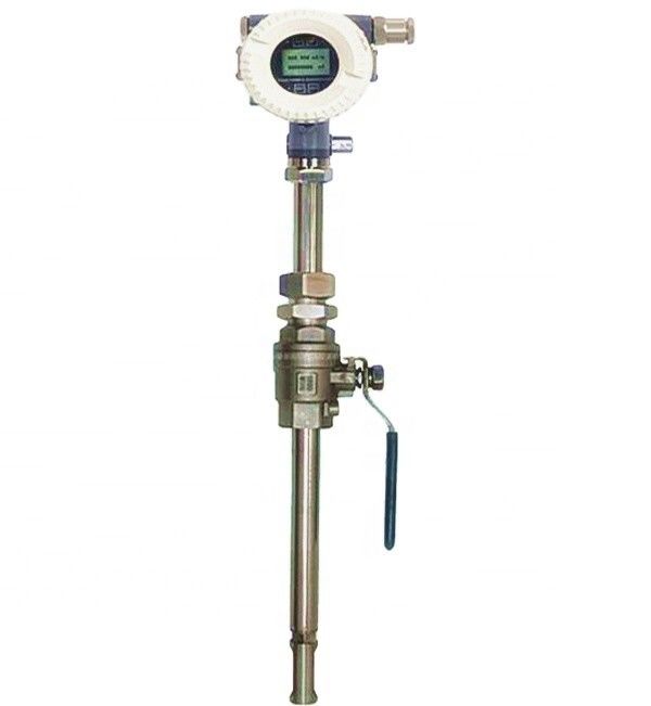 Máy đo khối lượng luồng không khí siêu âm với đầu ra 4-20mA, kích thước ống 15mm-6000mm và độ chính xác 1,0%.