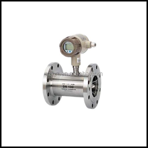 Máy đo lưu lượng tua-bin thép không gỉ cho dầu diesel và nhiên liệu với điện 24VDC và thông tin liên lạc RS485 hoặc MODBUS