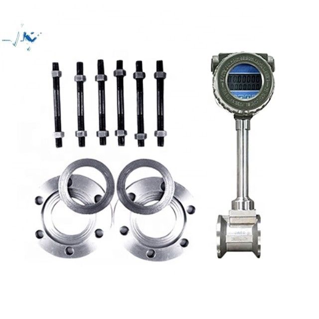 RS485 Biogas Vortex Flow Meter với kết nối kẹp sườn cho ống DN15-DN1800mm