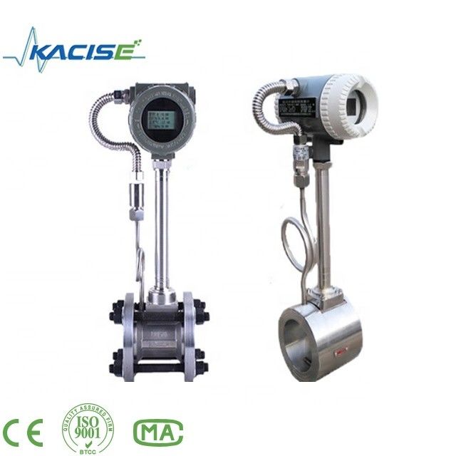 RS485 Biogas Vortex Flow Meter với kết nối kẹp sườn cho ống DN15-DN1800mm