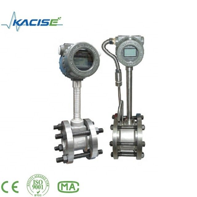 RS485 Biogas Vortex Flow Meter với kết nối kẹp sườn cho ống DN15-DN1800mm