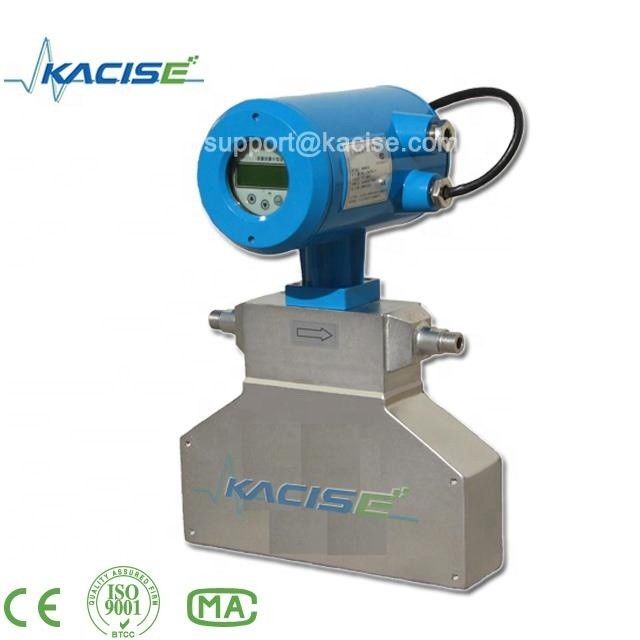 KMF-Series Coriolis Mass Flow Meter với độ chính xác 0,2 khối lượng, áp suất làm việc 0 ~ 4.0MPa và thiết kế hộp trong hộp