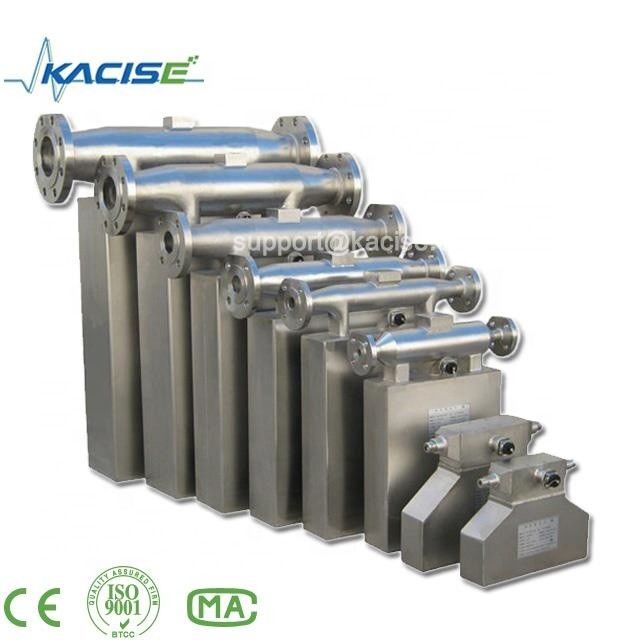 KMF-Series Coriolis Mass Flow Meter với độ chính xác 0,2 khối lượng, áp suất làm việc 0 ~ 4.0MPa và thiết kế hộp trong hộp