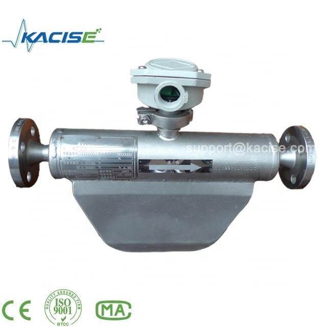 KMF-Series Coriolis Mass Flow Meter với độ chính xác 0,2 khối lượng, áp suất làm việc 0 ~ 4.0MPa và thiết kế hộp trong hộp