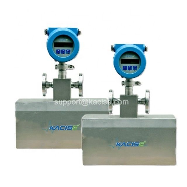 Ngành công nghiệp bột giấy và giấy Coriolis Mass Flow Meter với tốc độ dòng chảy 0-150T / H và mức độ chính xác 0,2 khối lượng