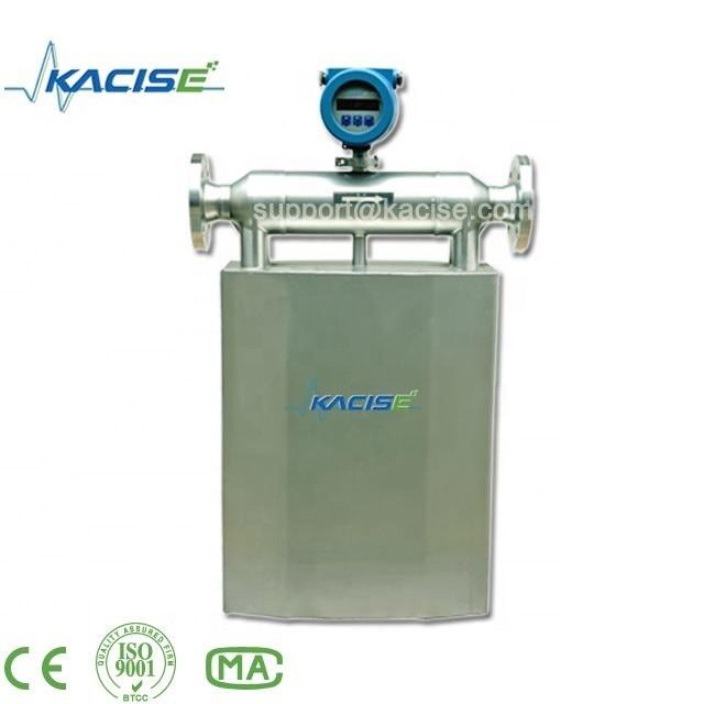 Ngành công nghiệp bột giấy và giấy Coriolis Mass Flow Meter với tốc độ dòng chảy 0-150T / H và mức độ chính xác 0,2 khối lượng