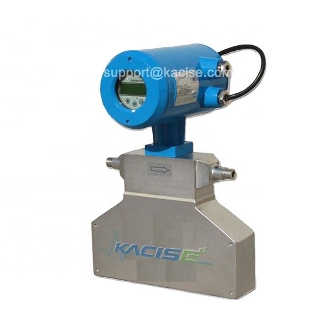 Máy đo lưu lượng khối Coriolis chính xác với độ chính xác khối lượng 0,2, Phạm vi nhiệt độ -50oC ~ 200oC và Định mức áp suất 0 ~ 4,0MPa