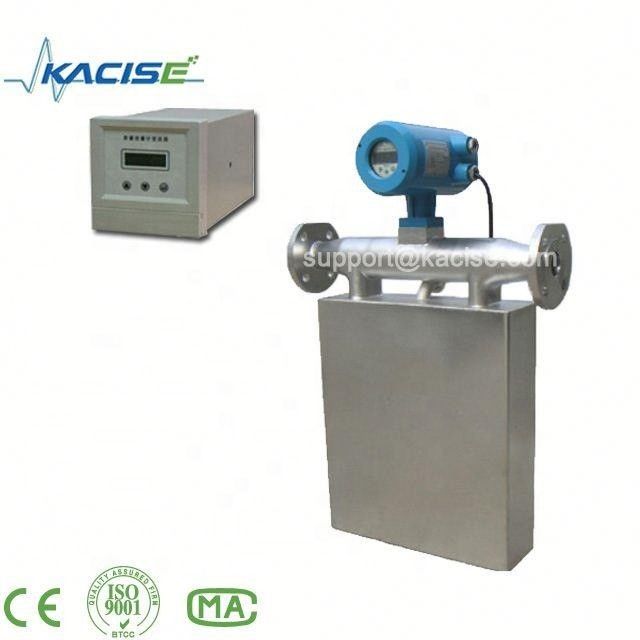 Máy đo lưu lượng khối Coriolis chính xác với độ chính xác khối lượng 0,2, Phạm vi nhiệt độ -50oC ~ 200oC và Định mức áp suất 0 ~ 4,0MPa