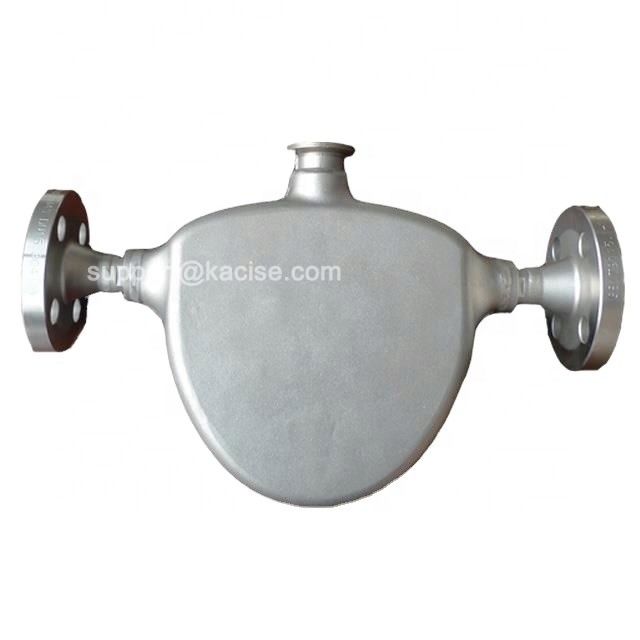 100% vật liệu lành mạnh Coriolis Mass Flowmeter với độ chính xác cao 0,1% -0,2% và phạm vi nhiệt độ rộng -50 ~ 350 °C