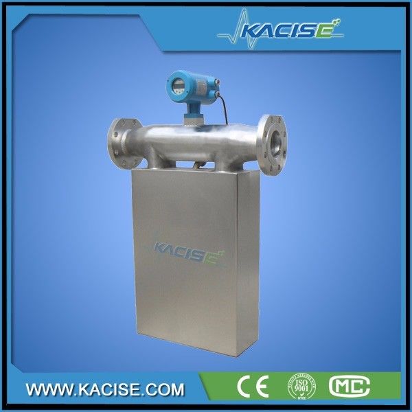 KMF100 SS316L Máy đo lưu lượng khối lượng Coriolis chống nổ với độ chính xác ±0,15%